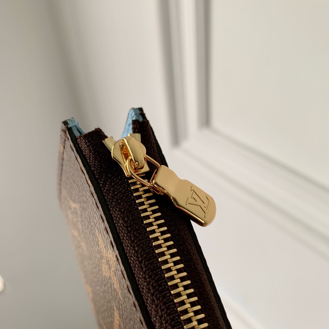 l**is V*t*n noa wallet-(blue inside)n40632-11x7x1.5cm