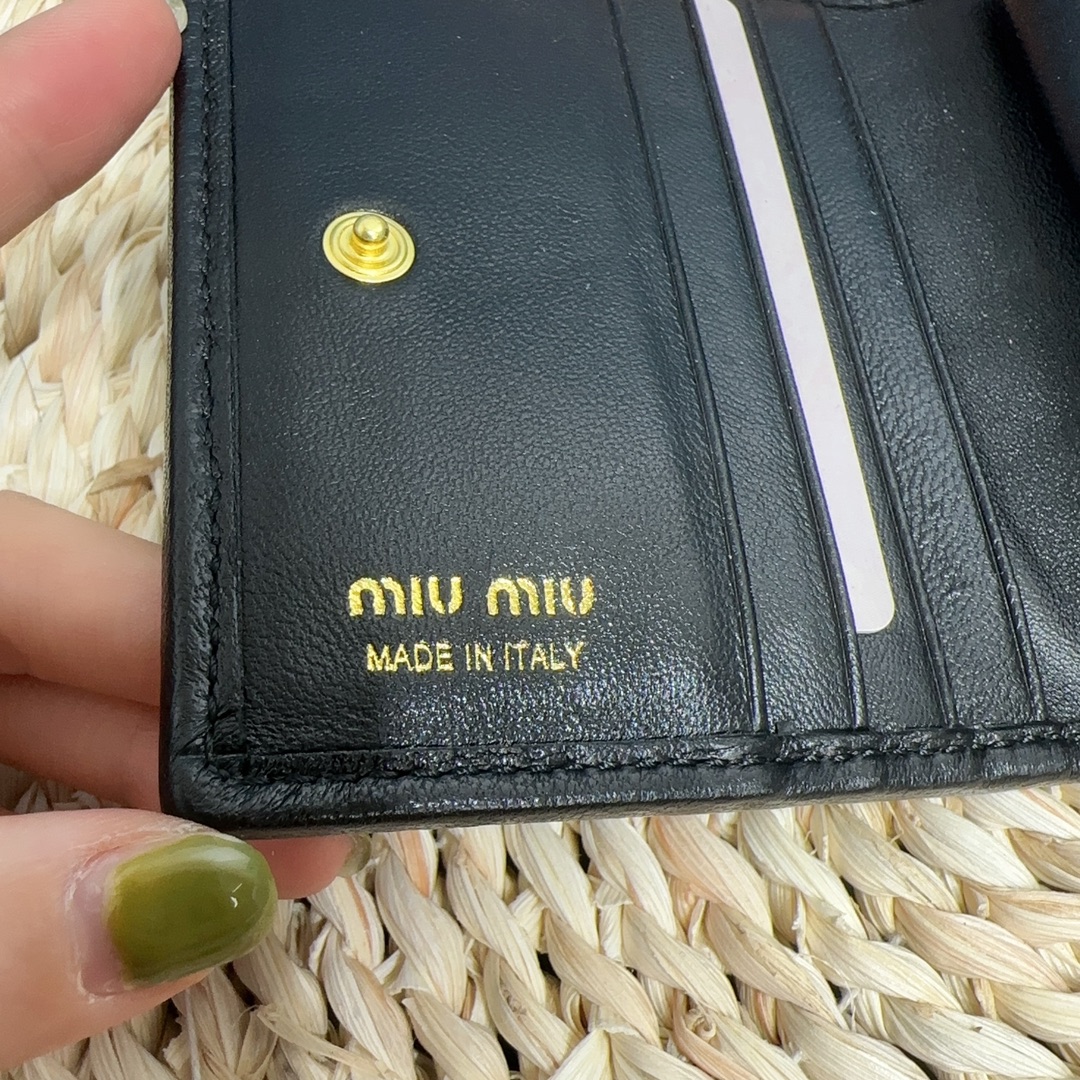 MiuMiu Pocket Wallet-11.5 X8CM