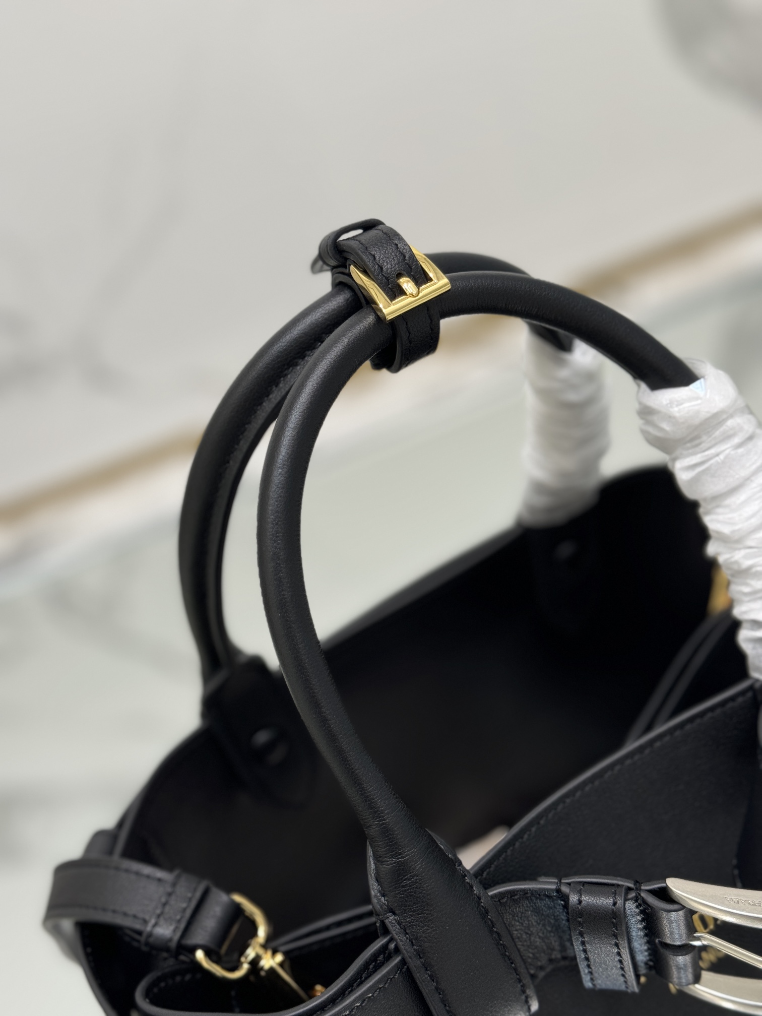 Pra*a double1ba434 bag-32Ｘ23Ｘ11cm