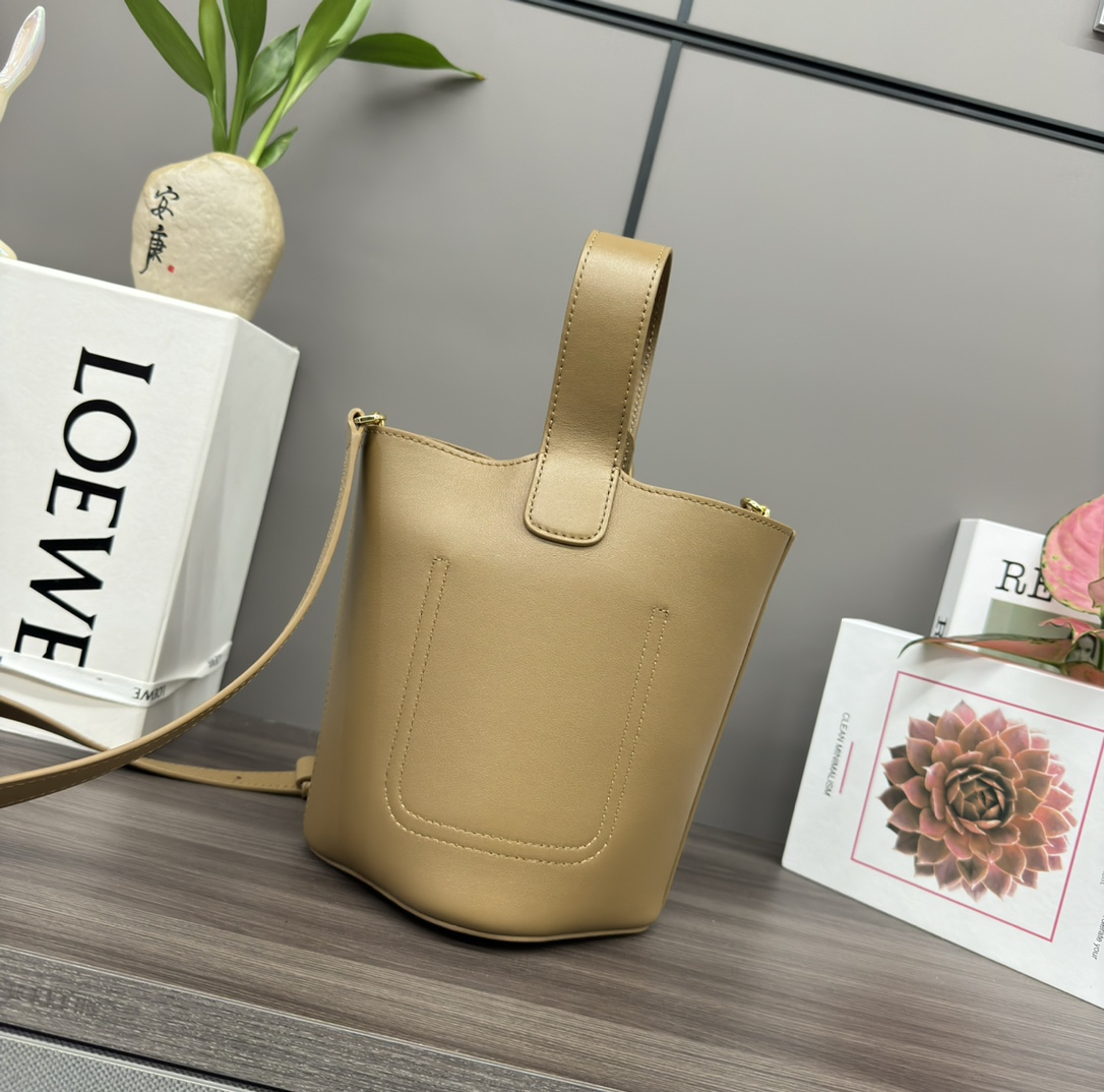 Loewe Mini Pebble Bucket Bag-16*16*19.5CM