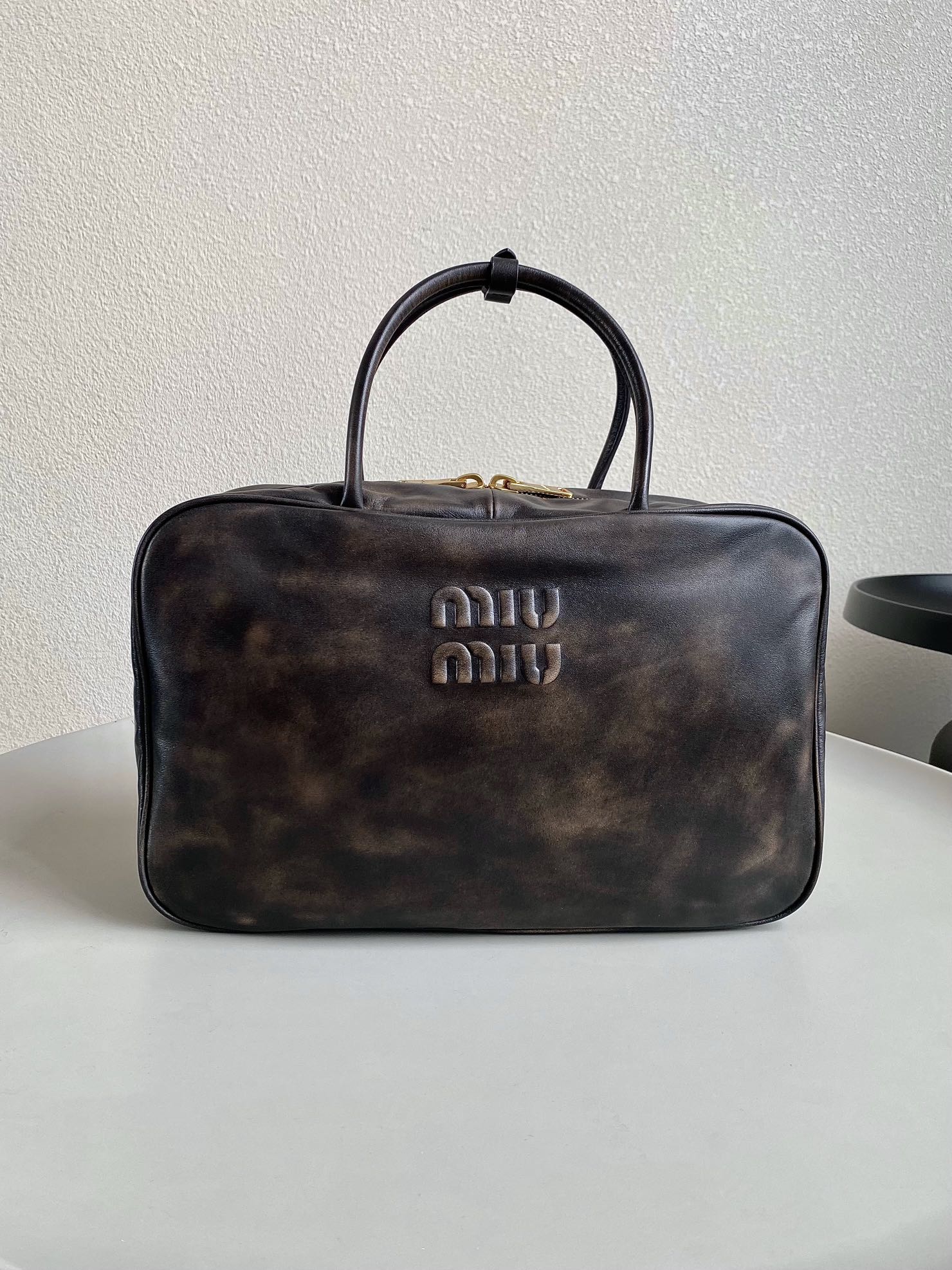 MiuMiu Bowling Bag-34X23X12CM