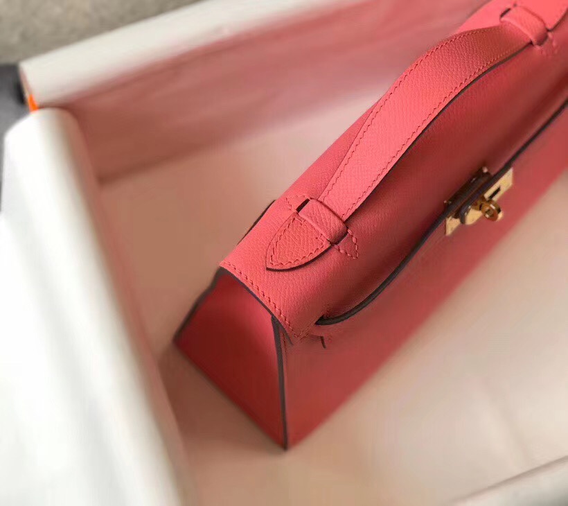 H**mes mini kelly pochette-epsom leather-22cm