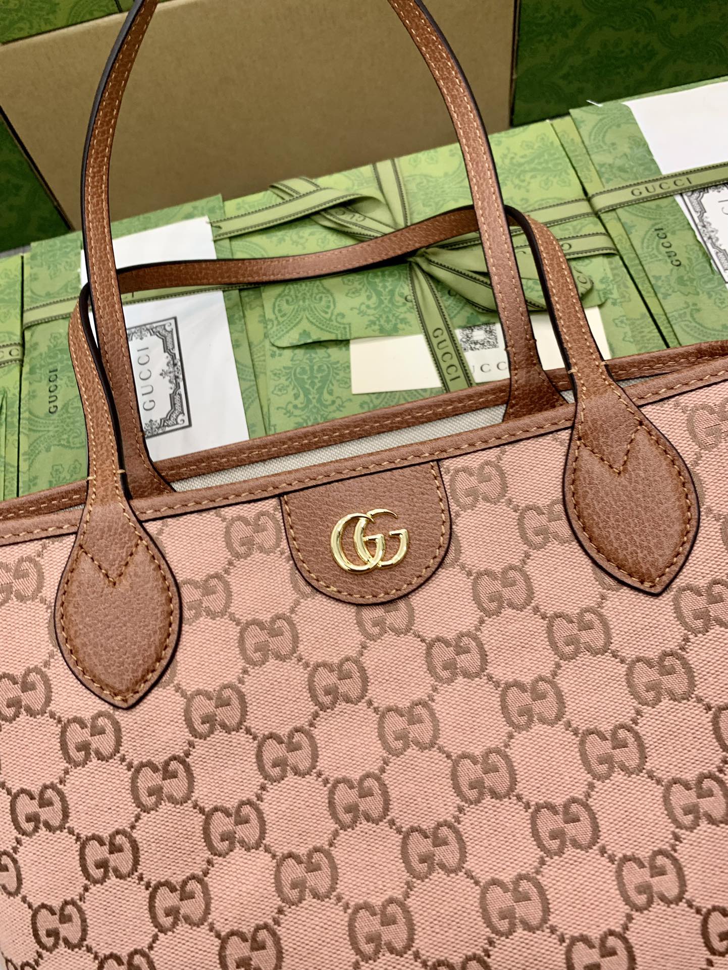 G*u*i ophidia tote bag-25 x 22 x 12cm