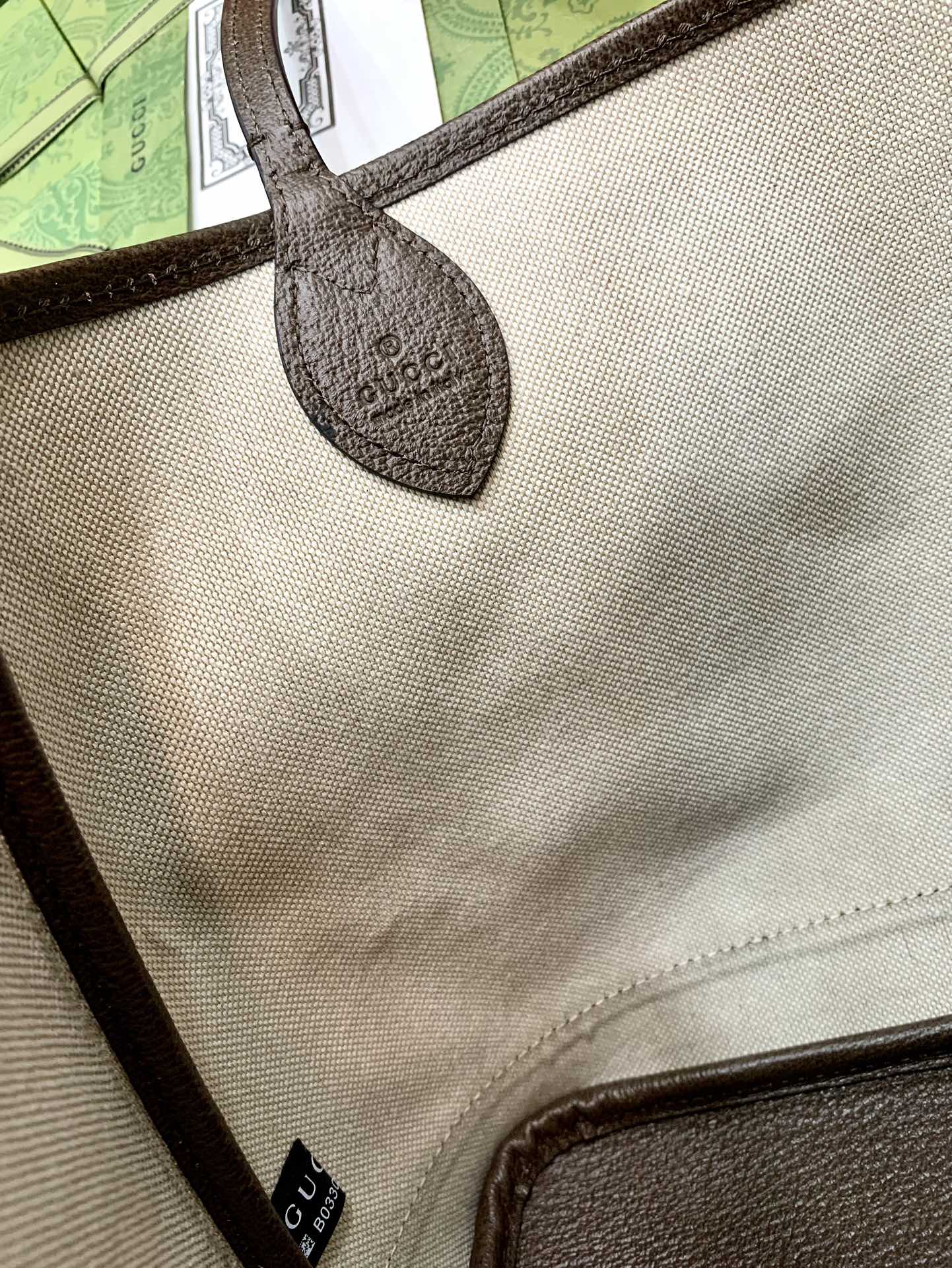 G*u*i ophidia tote bag-25 x 22 x 12m