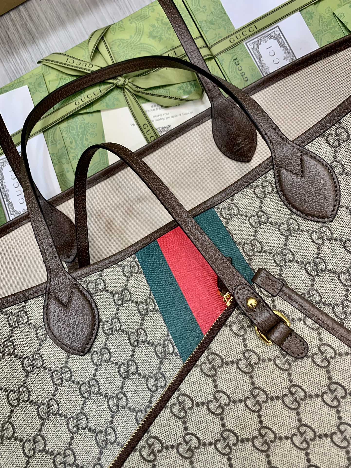 G*u*i ophidia tote bag-40x 33 x 19m