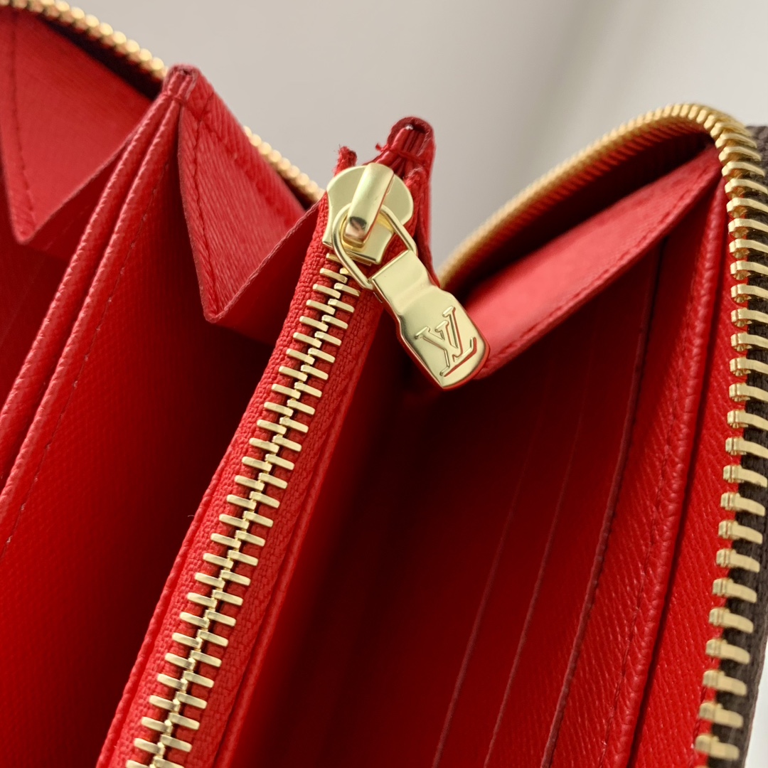 l**is V*t*n zippy wallet n40675-19.5x10cm