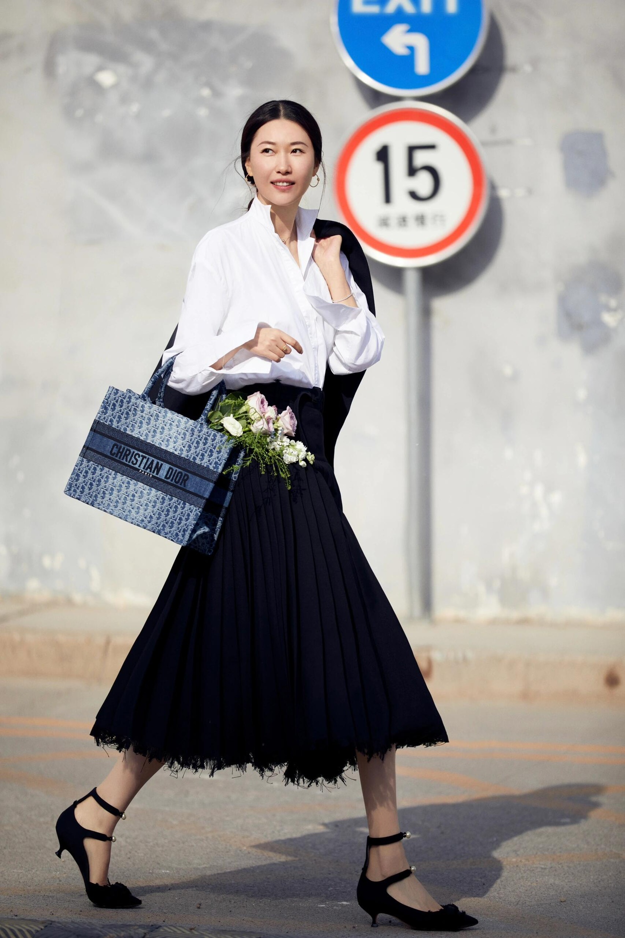 D*or small book tote-36*16*28cm