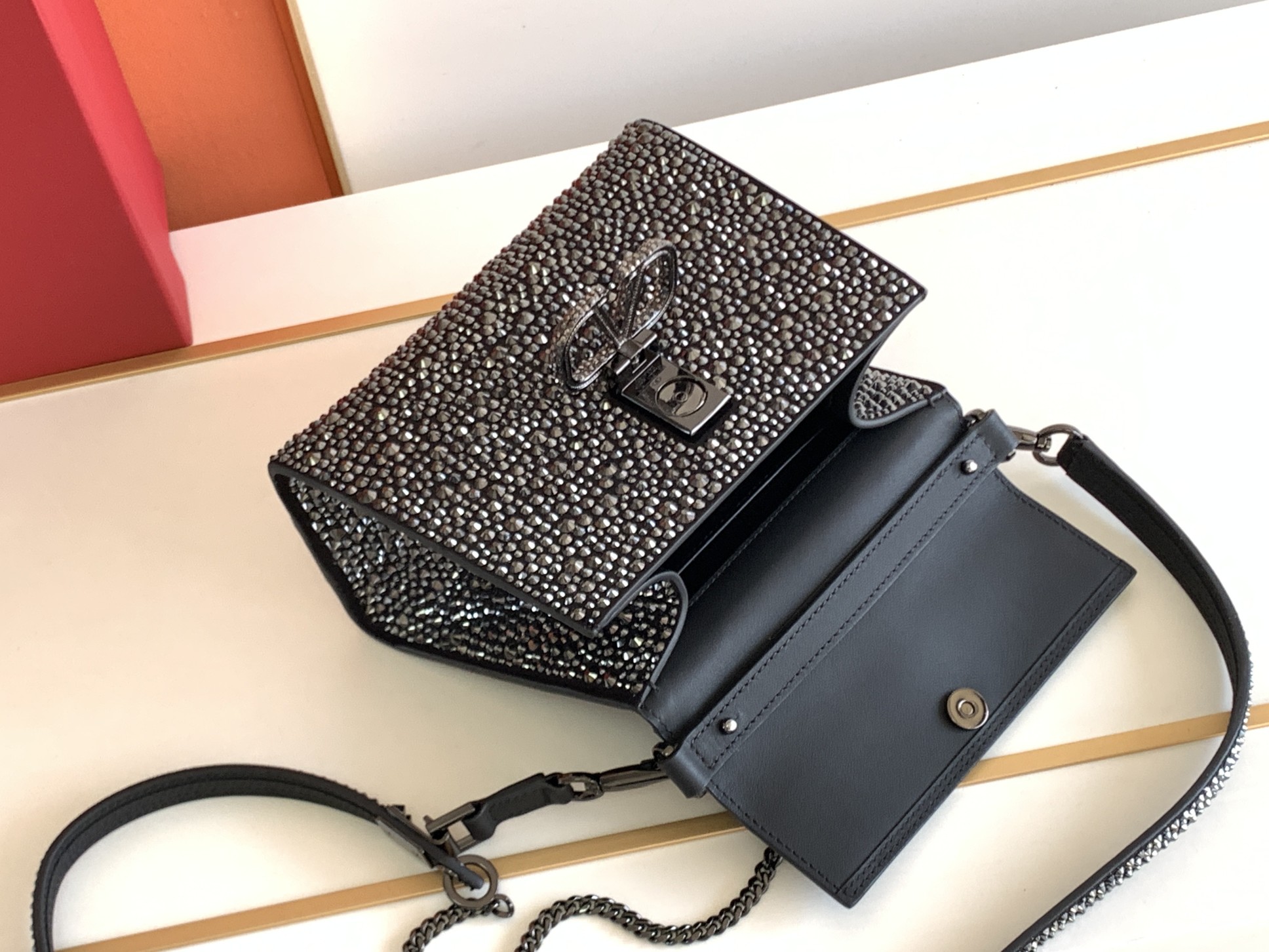 Valentino Garavani VSLING Bags-19*13*9 CM