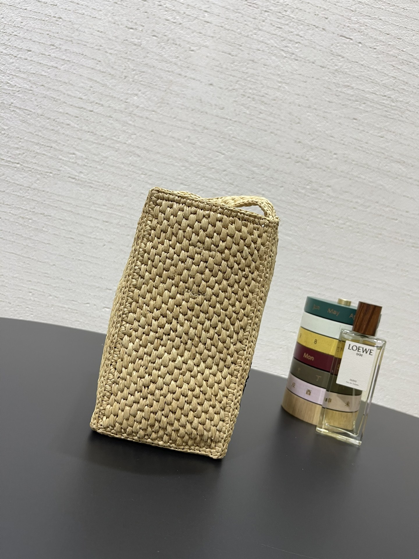 Loewe Raffia Font Tote Bag-24✕11✕19.5CM