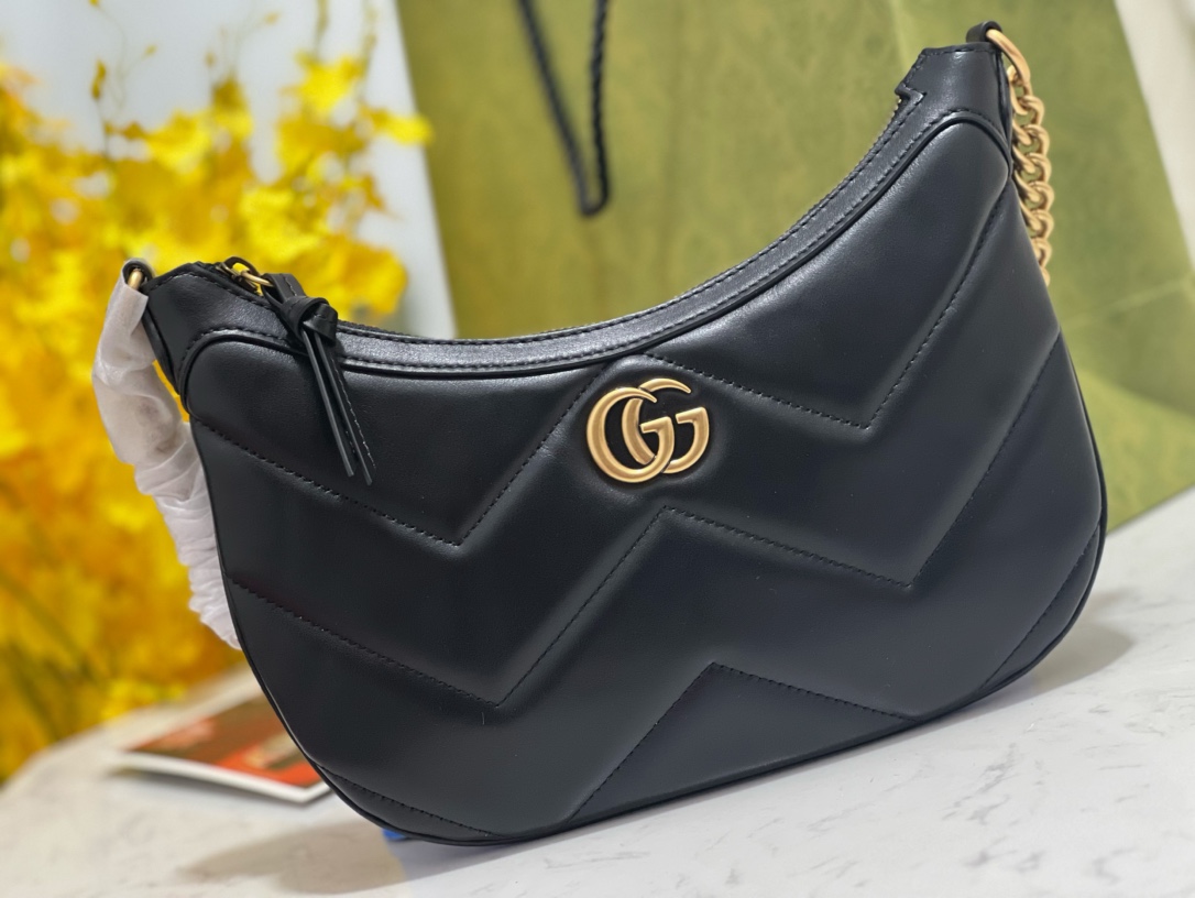 G*u*i gg marmont top handle bag-26*17*4cm