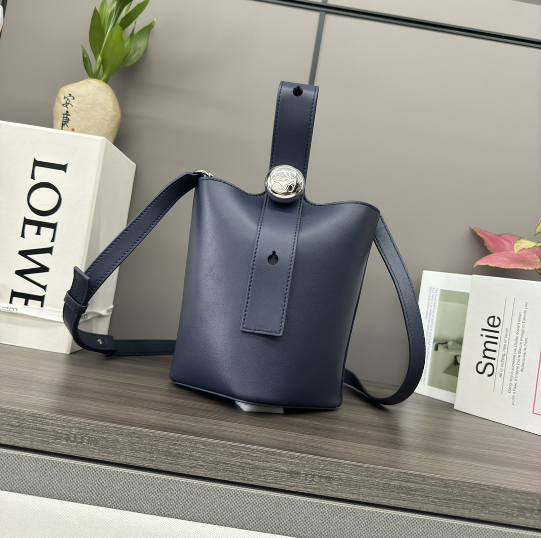 Loewe Mini Pebble Bucket Bag-16*16*19.5CM