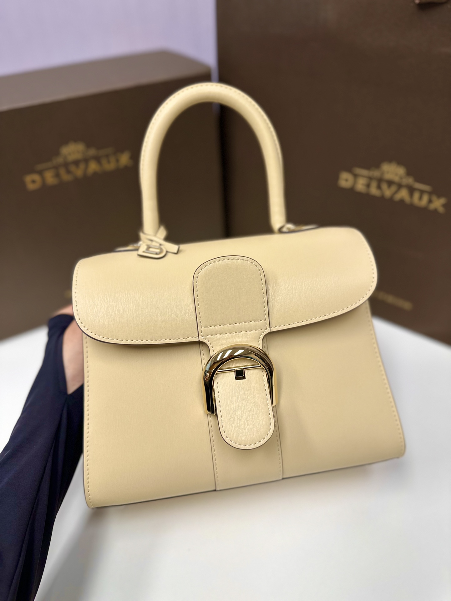 Delvaux Brillant PM Bag-24*12*19CM