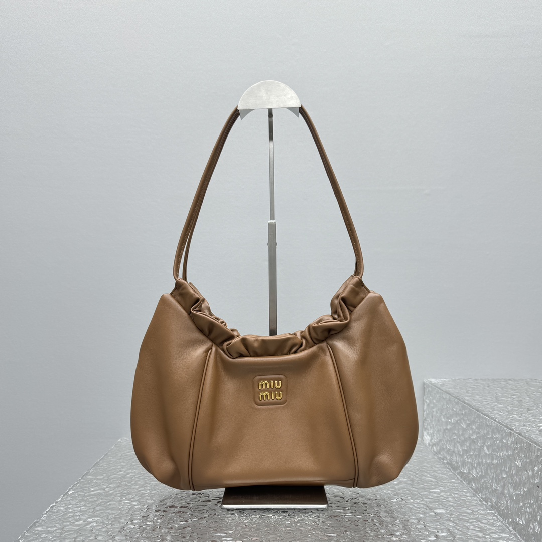 MiuMiu Wrinkle Dumpling Bag-38*19*7CM