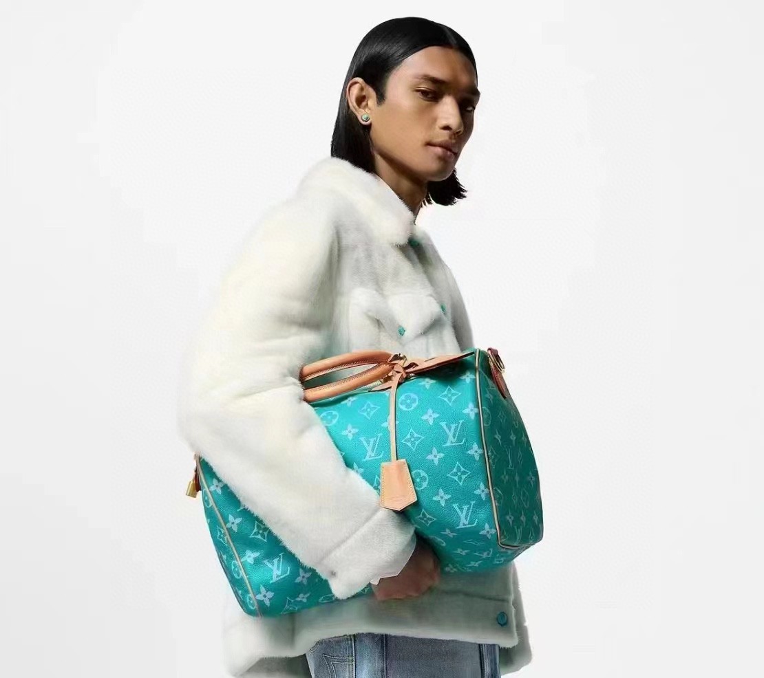 l**is V*t*n speedy p9 bandoulière 40 monogram leather -40 x 26 x 23cm