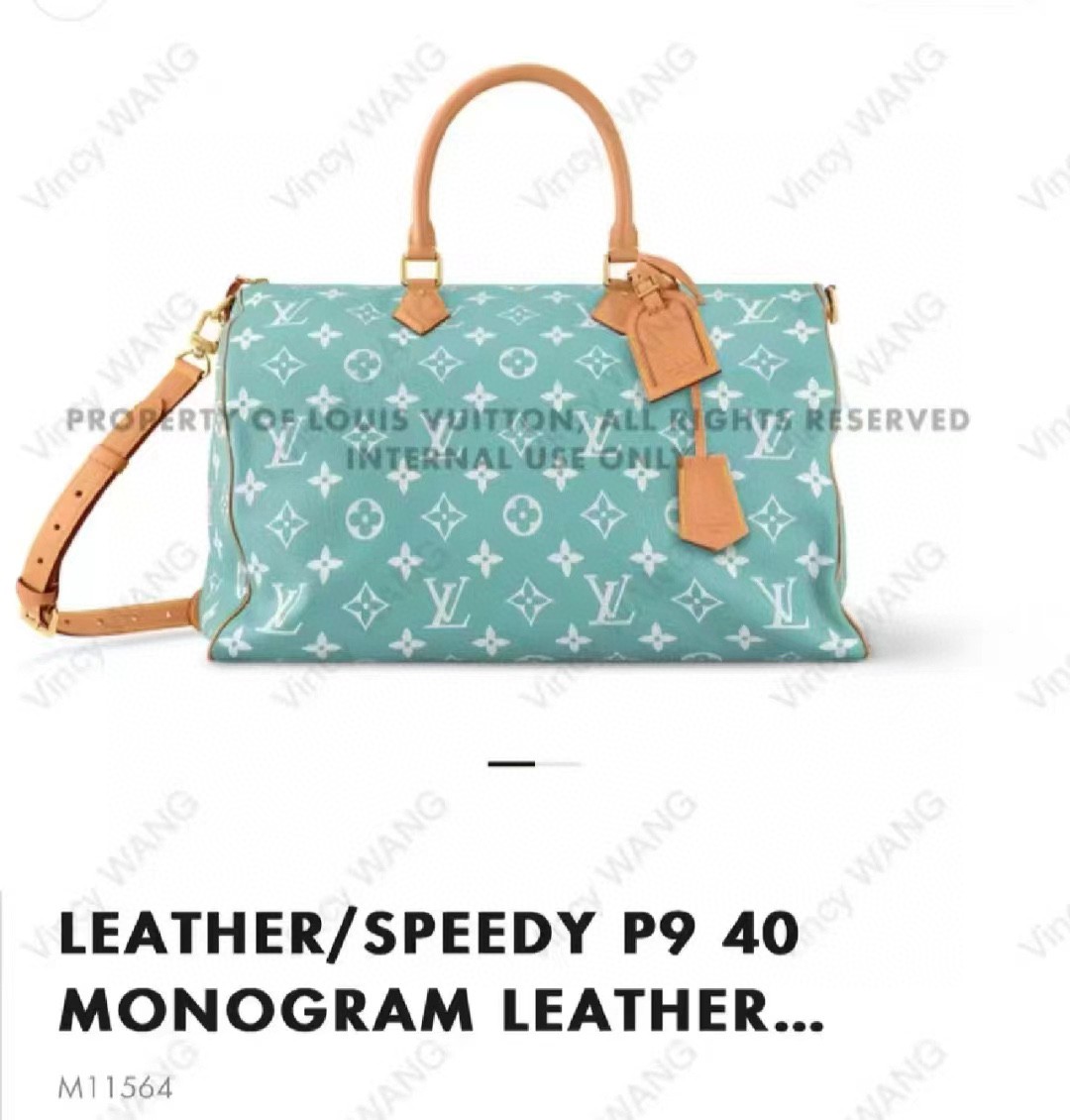 l**is V*t*n speedy p9 bandoulière 40 monogram leather -40 x 26 x 23cm