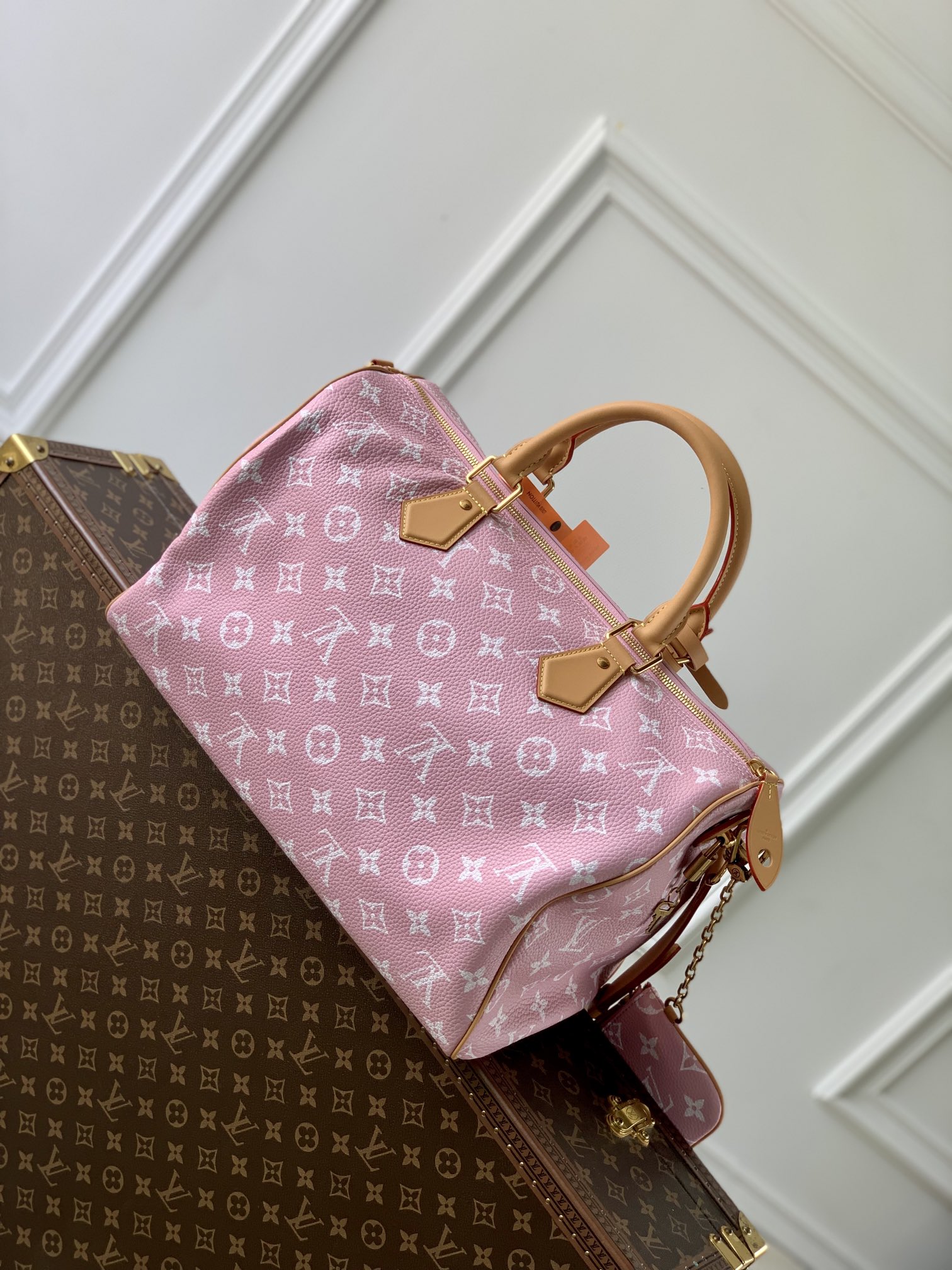 l**is V*t*n speedy p9 bandoulière 40 monogram leather -40 x 26 x 23cm
