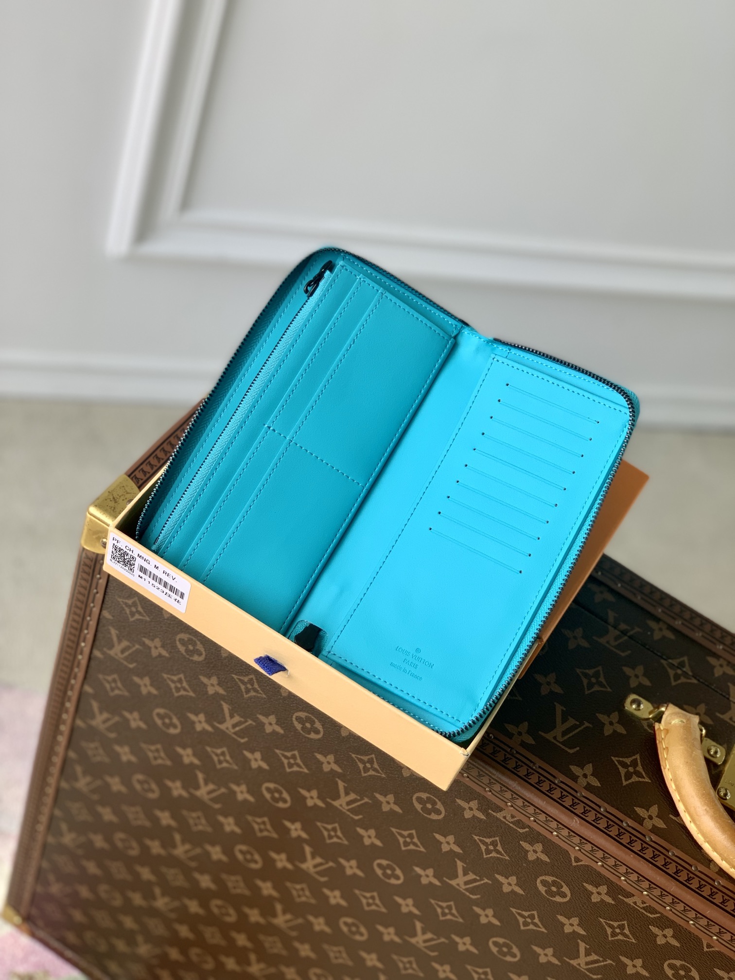 l**is V*t*n zippy wallet- m1152-10*20*2cm