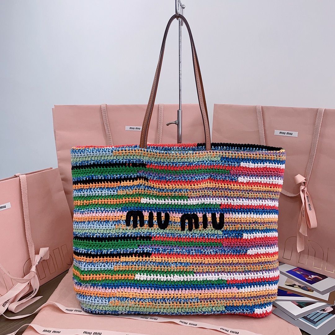 MiuMiu Tote Bag-40X34X16CM