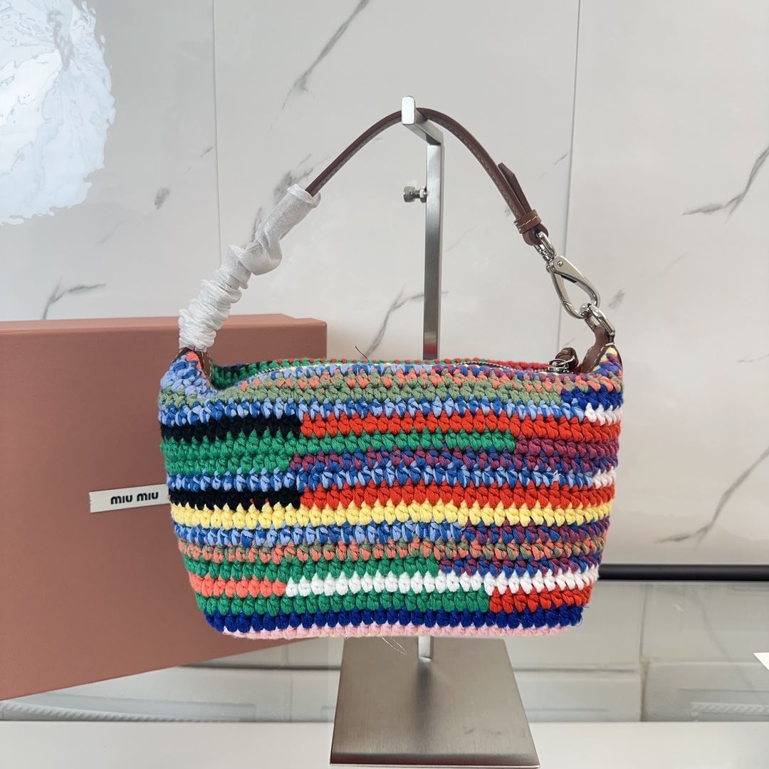 MiuMiu Tote Bag-21*14*2CM