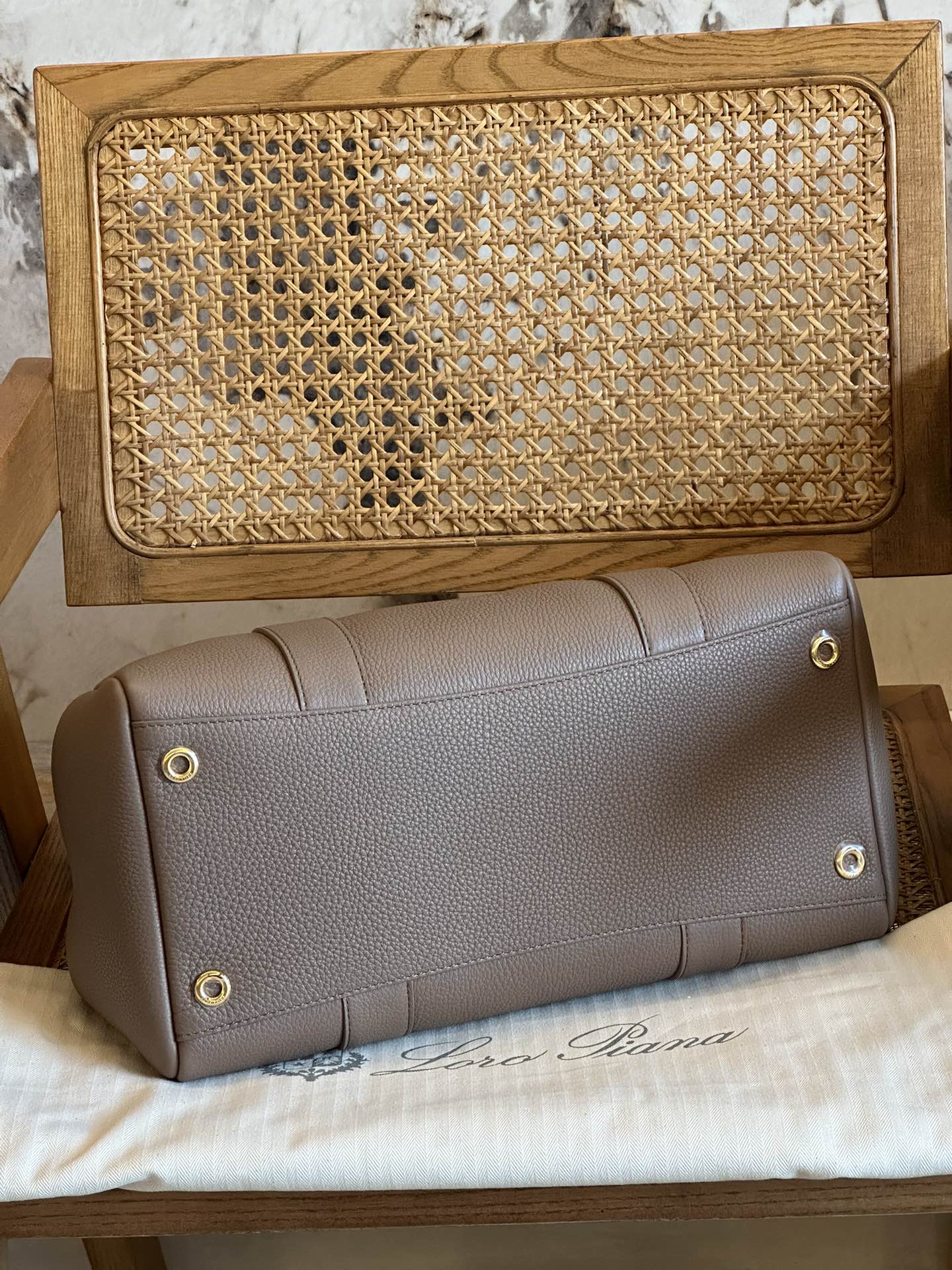 Loro Piana Loom Bag L32-33 x 23 x 18CM