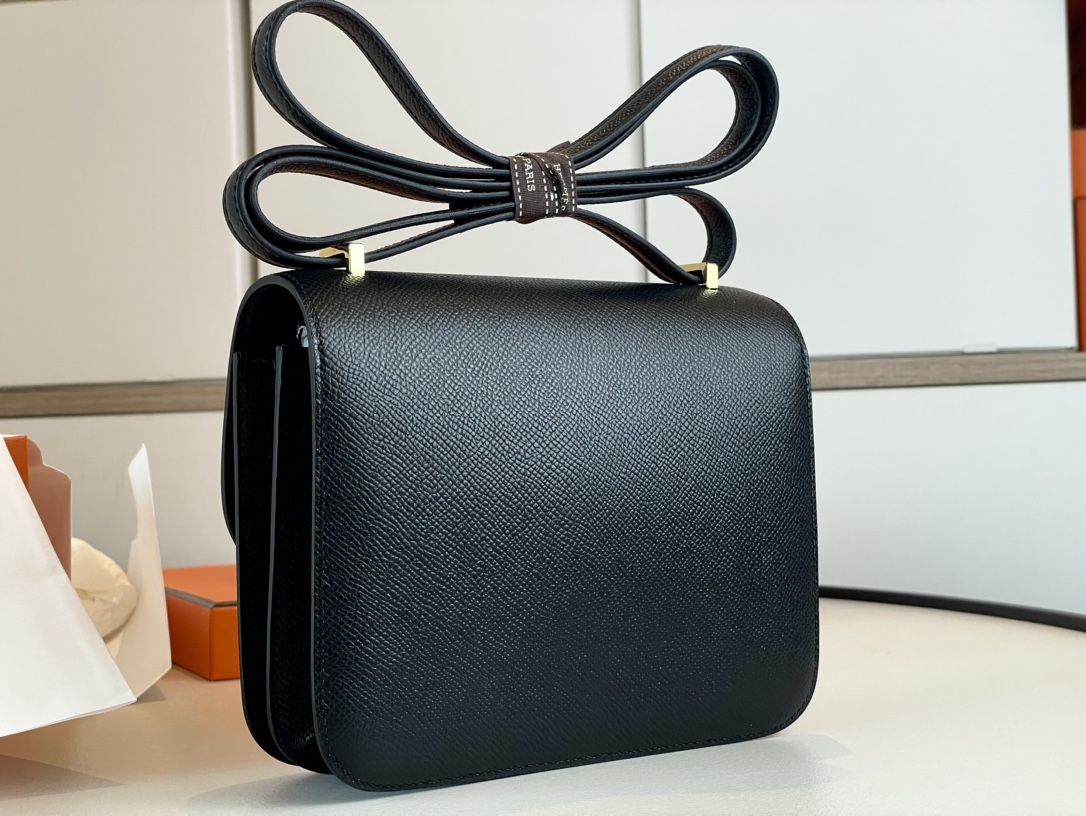 H**mes constance epsom leather-19cm