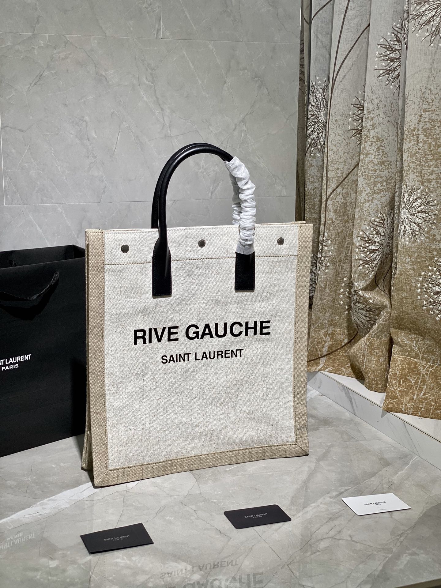 YSL Rive Gauche Tote Bag-37.5*38*17CM