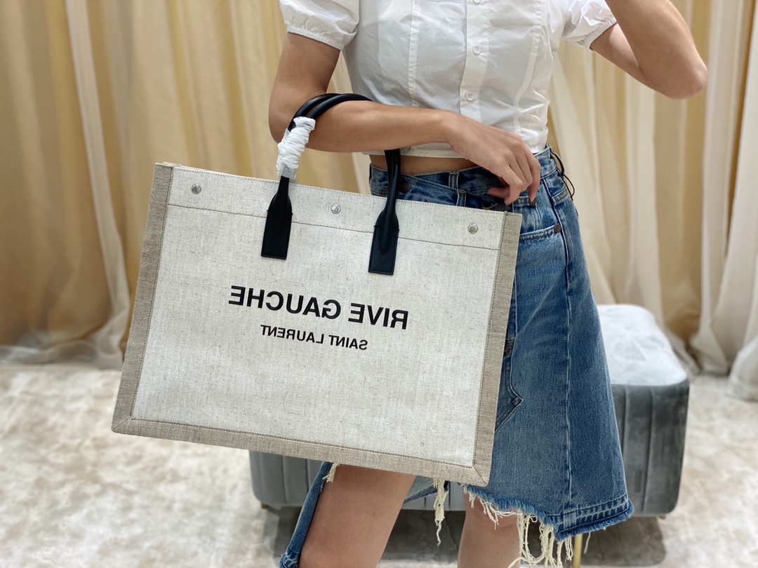 YSL Rive Gauche Tote Bag-48*36*16CM