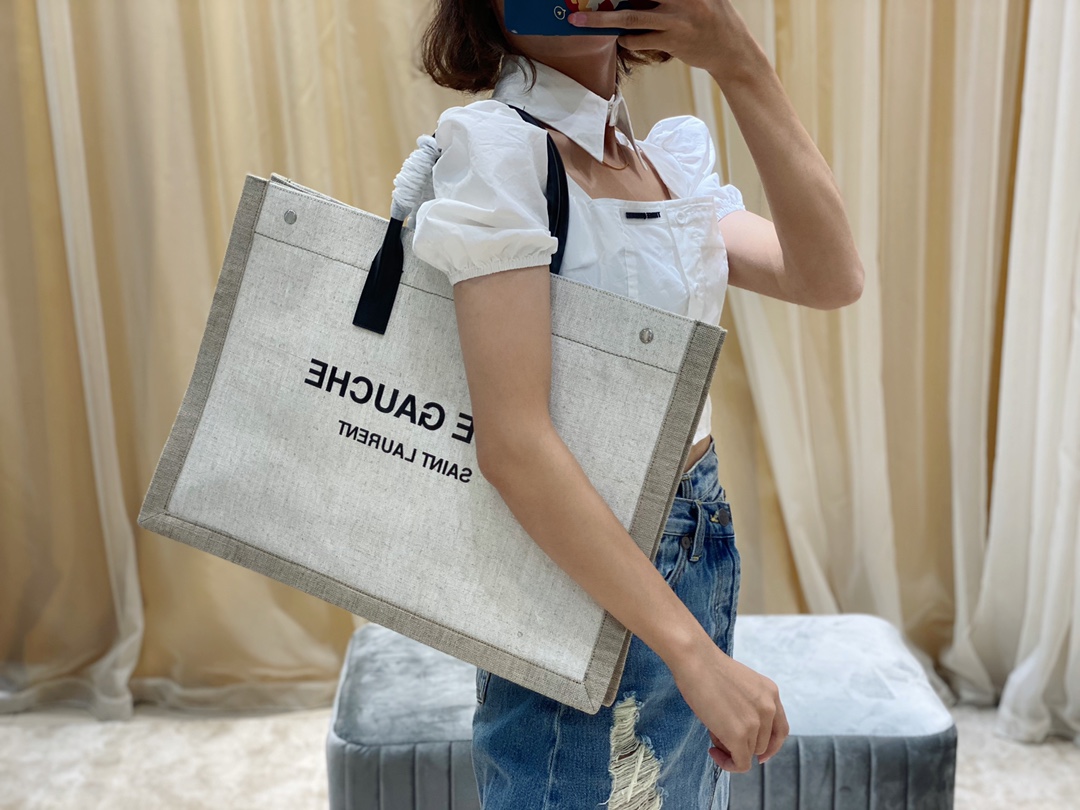 YSL Rive Gauche Tote Bag-48*36*16CM