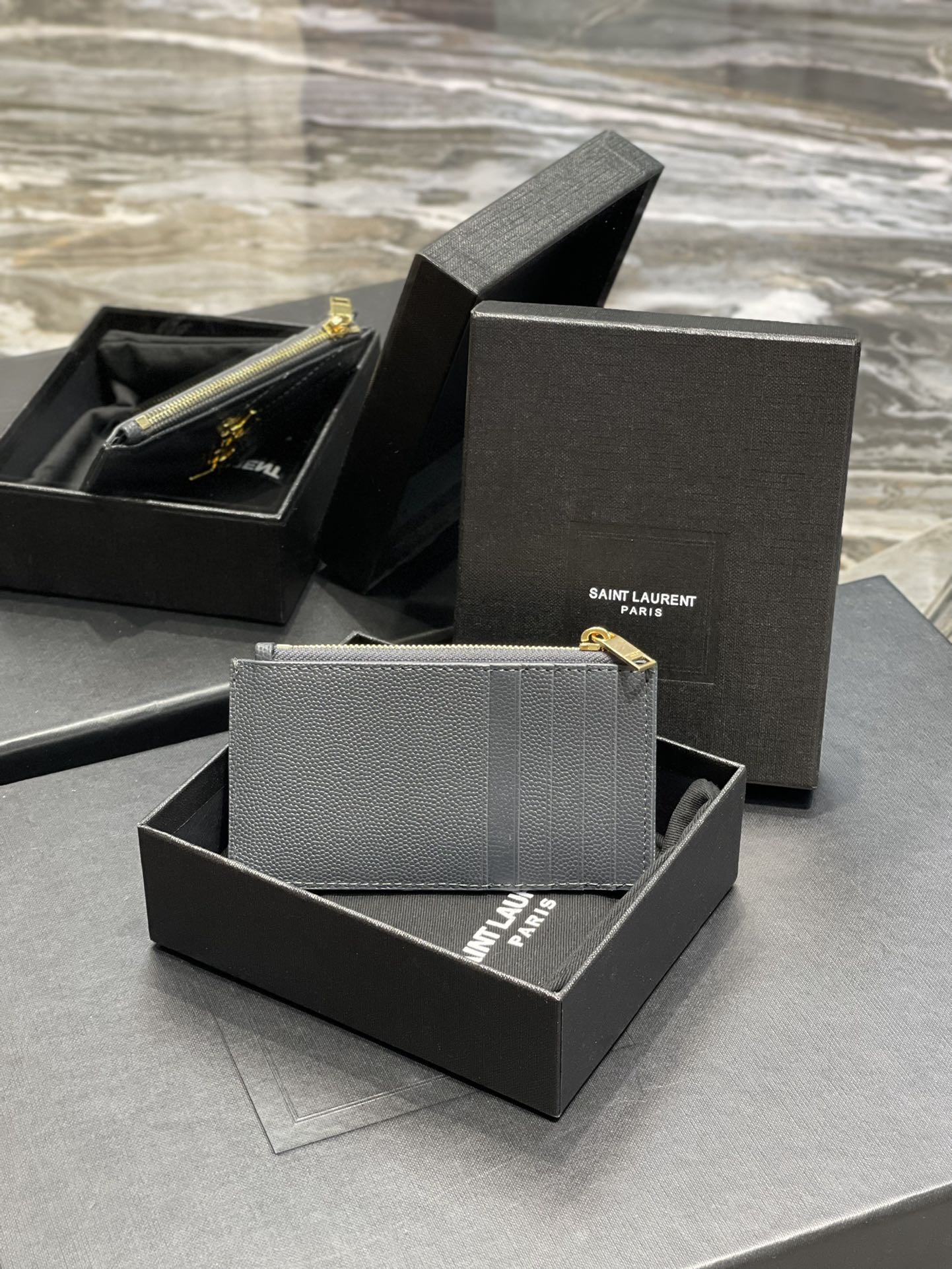 YSL Fragmets Wallet-13x8x2CM