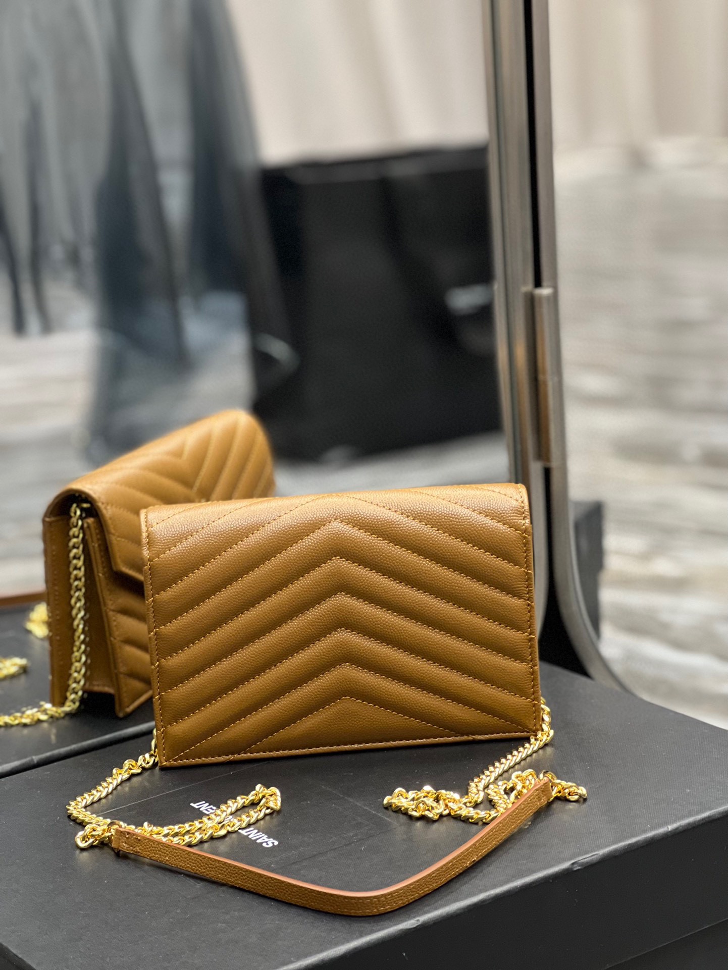 YSL Wallet On Chain-19x11.5x4CM