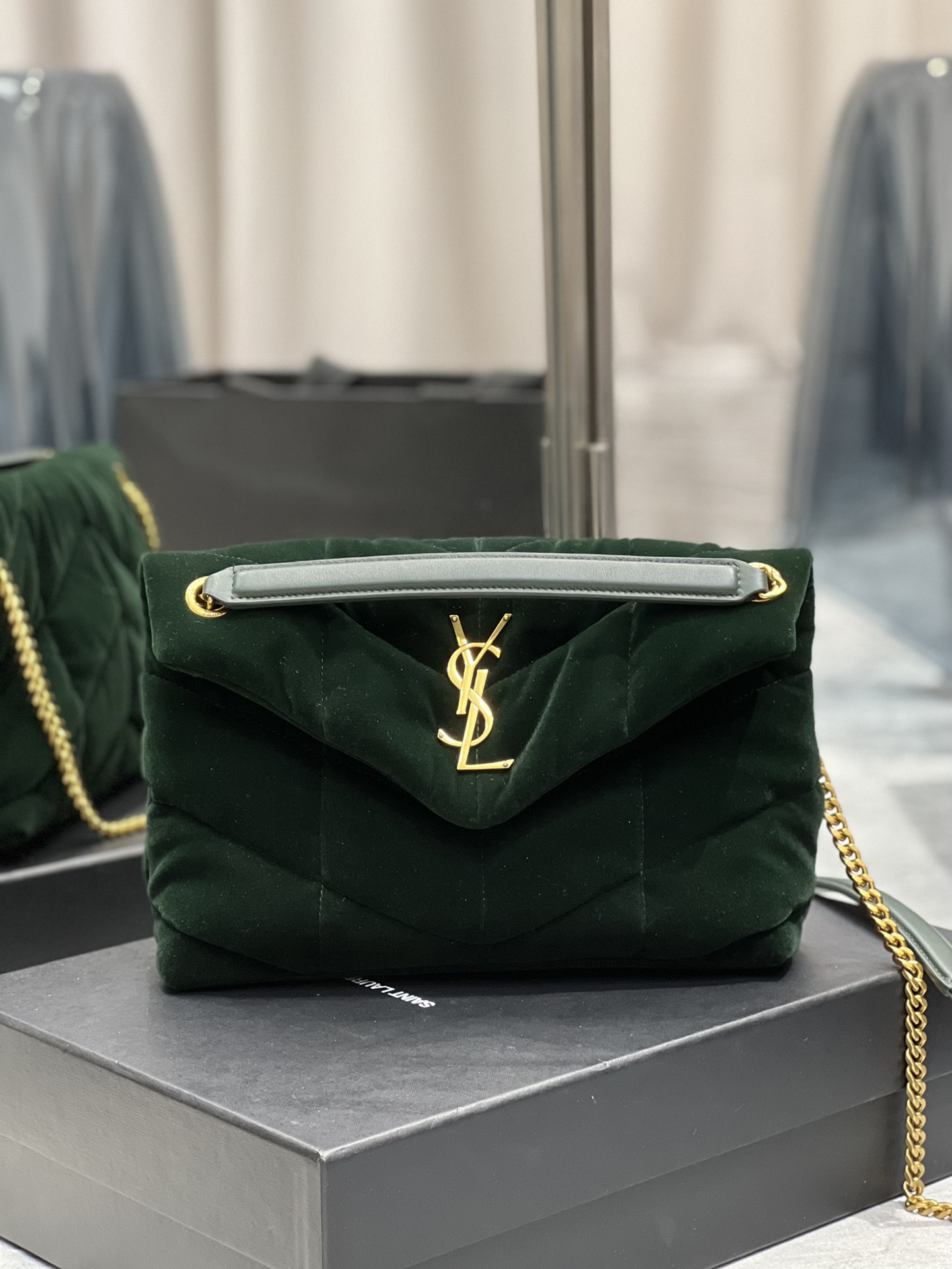 YSL Large Loulou Puffer-29*17*11CM