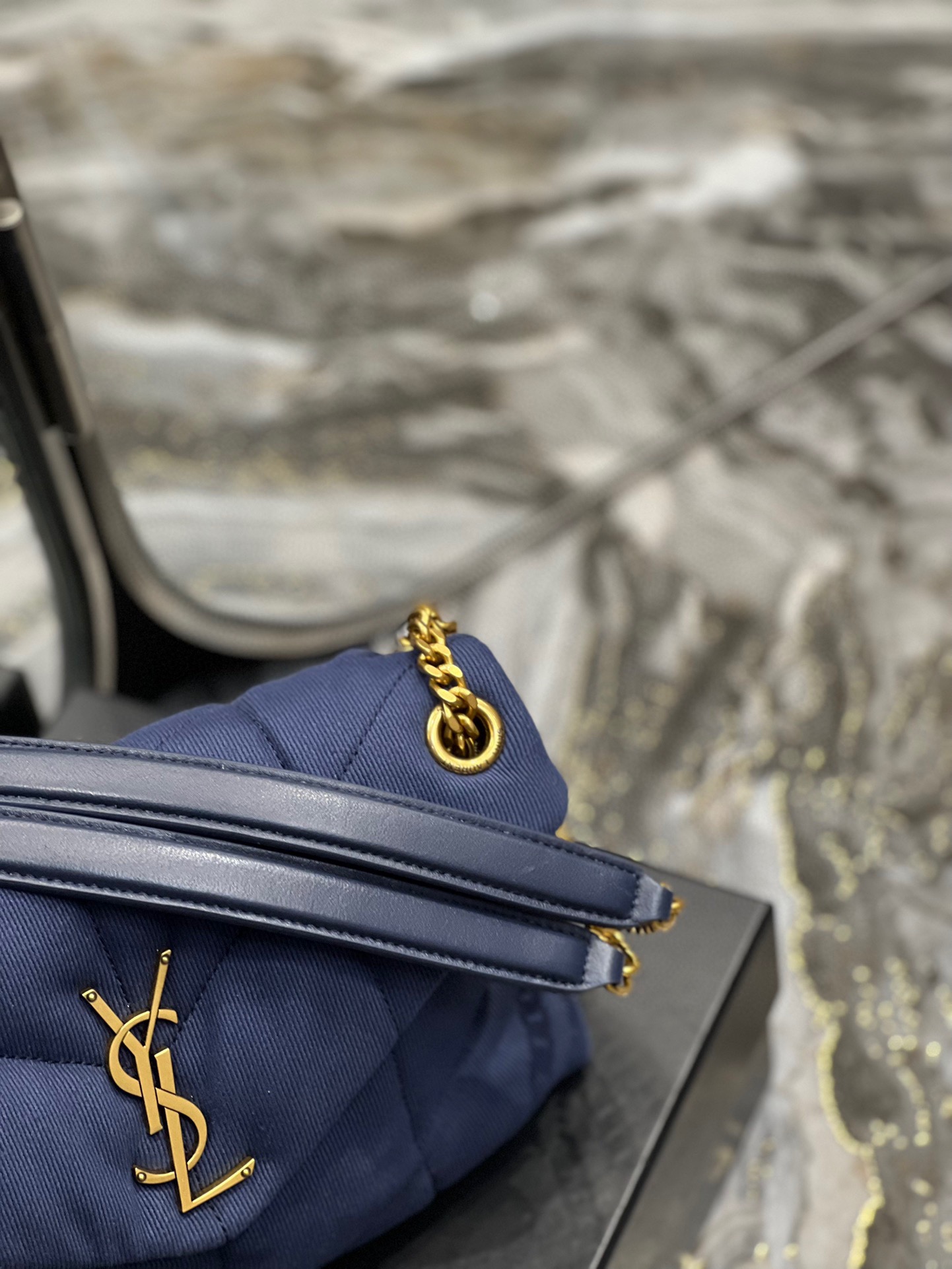 YSL Large Loulou Puffer-29*17*11CM