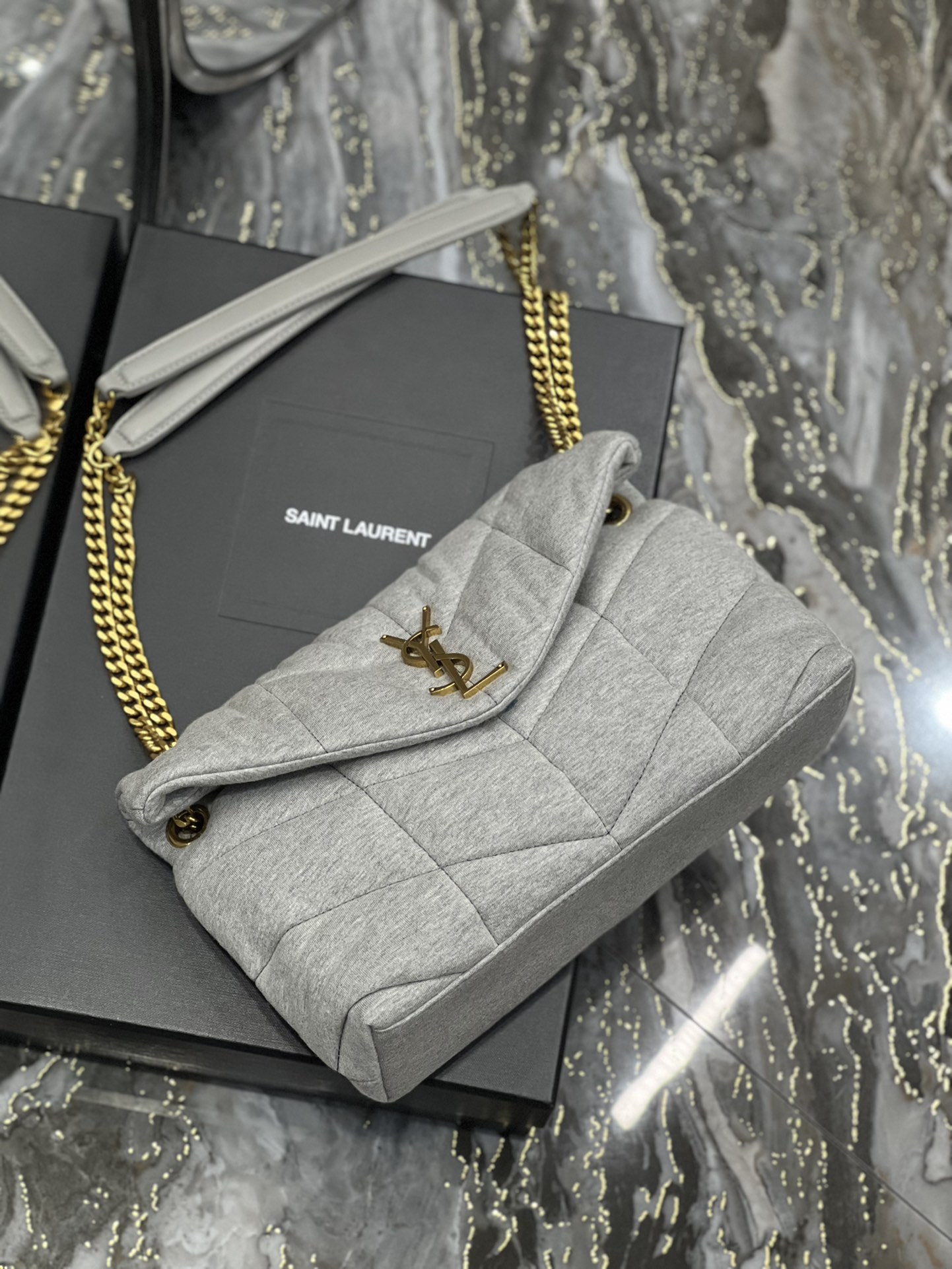 YSL Large Loulou Puffer-29*17*11CM