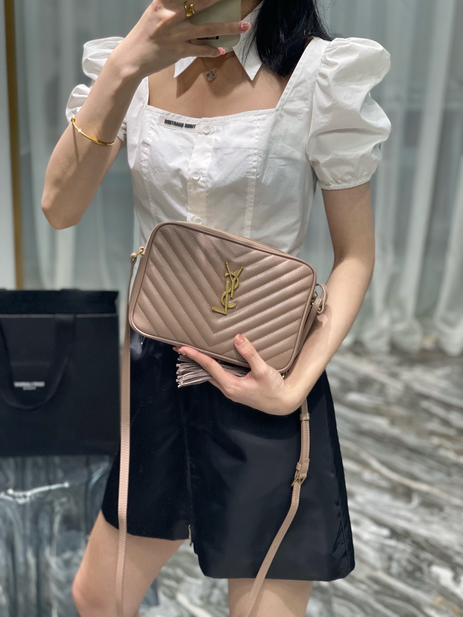 YSL Lou Camera Bag-‎23*16*6CM