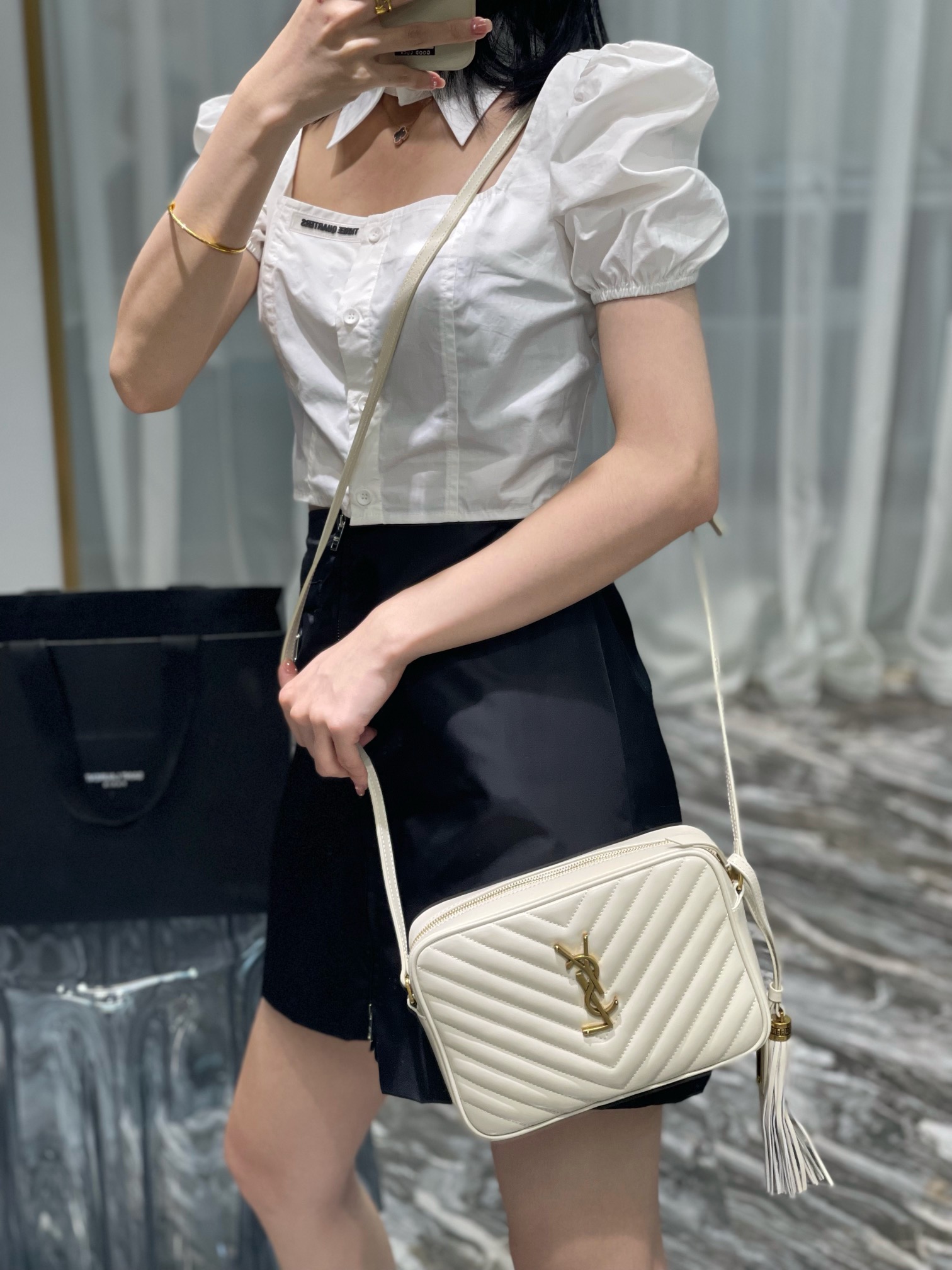 YSL Lou Camera Bag-‎23*16*6CM