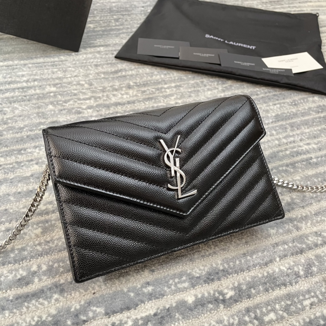 YSL Woc Chain Bag-19x11.5x4CM