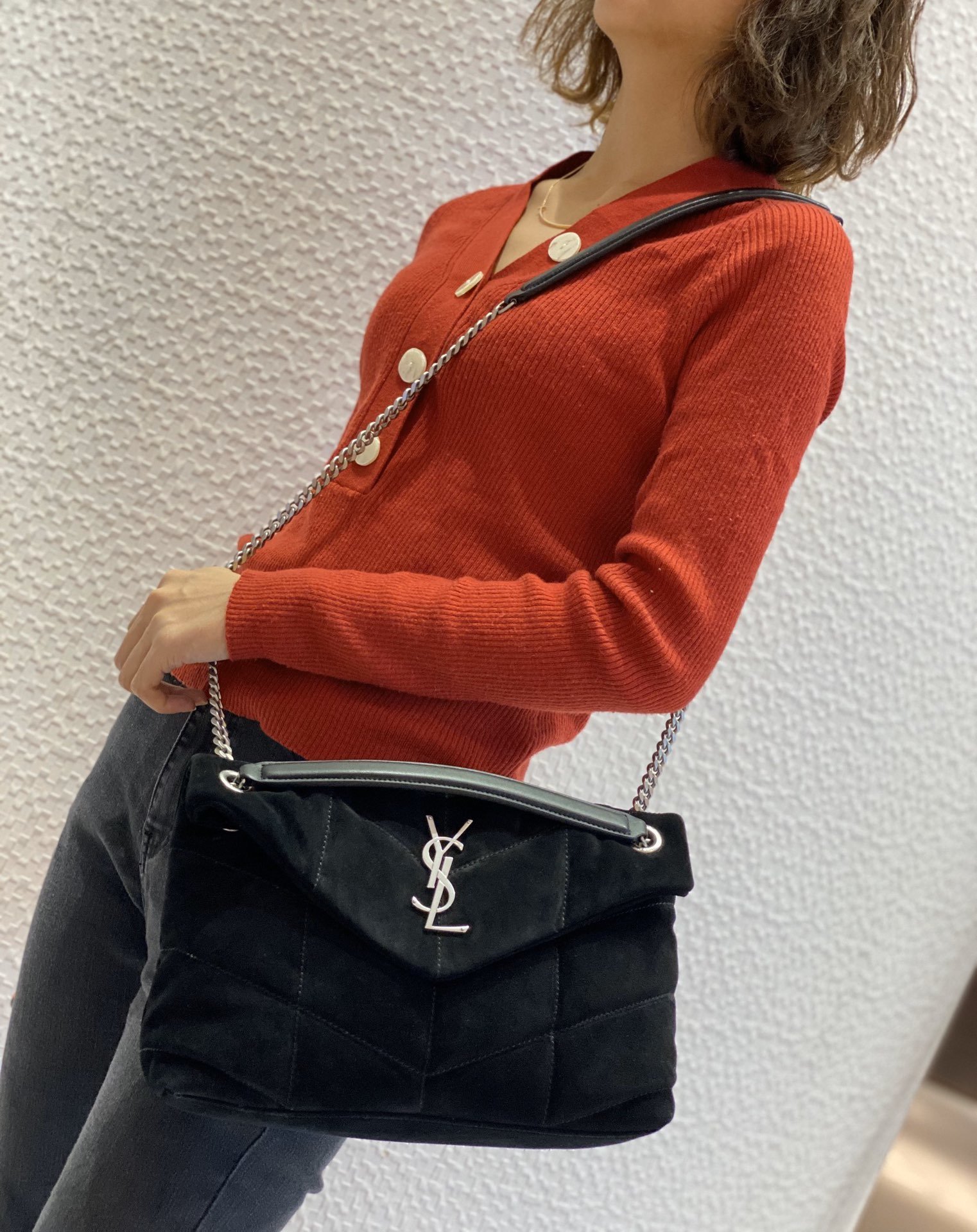 YSL Large Loulou Puffer-35*23*13.5CM