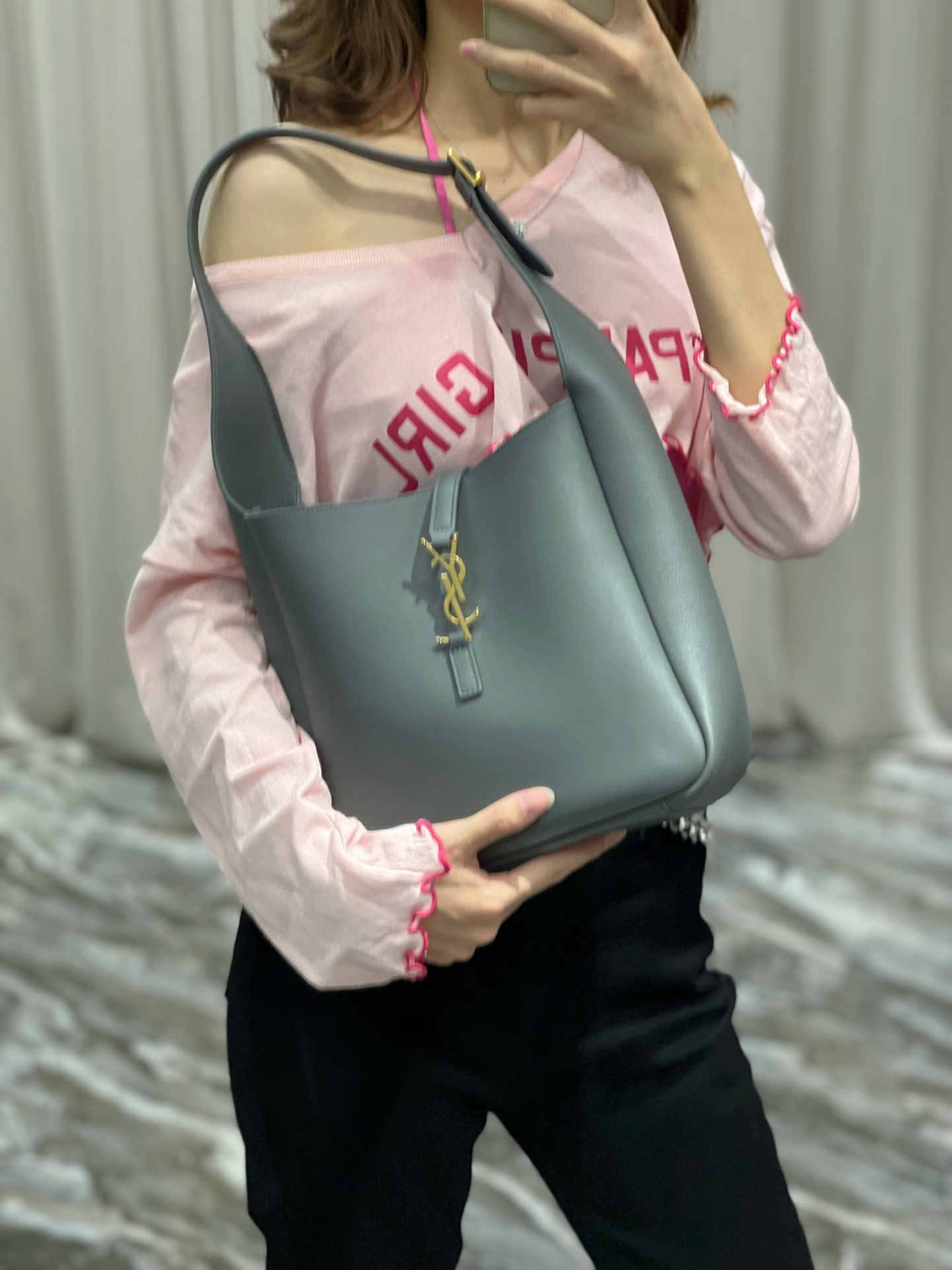 YSL Le5A7 Vintage Bag-25X14X10CM